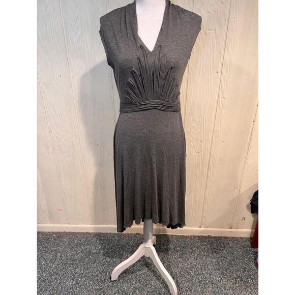 Women's Chelsea & Theodore Gray High Low Dress Size M - Picture 1 of 10